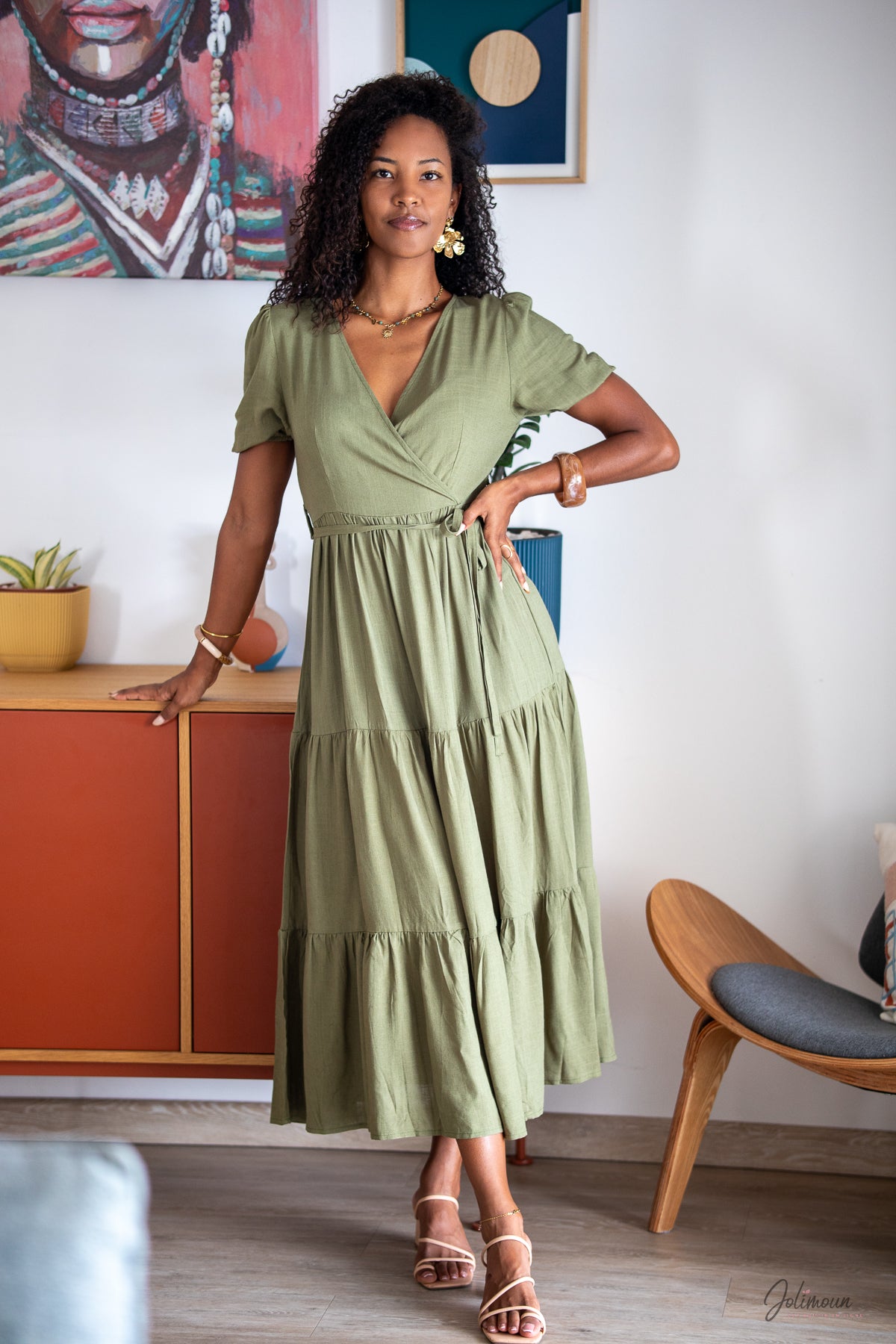 Robe Longue Robe Ceinture Taille Basse Robe Longue Casual