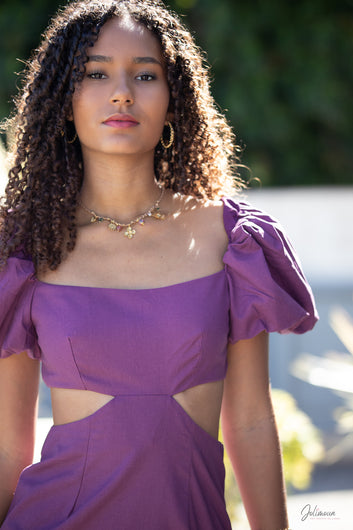 Amulette - Collier CHARMS doré