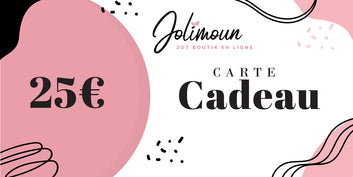 Carte cadeau dématérialisée Jolimoun